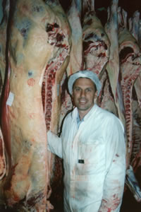 Belgian Blue Cattle Carcase